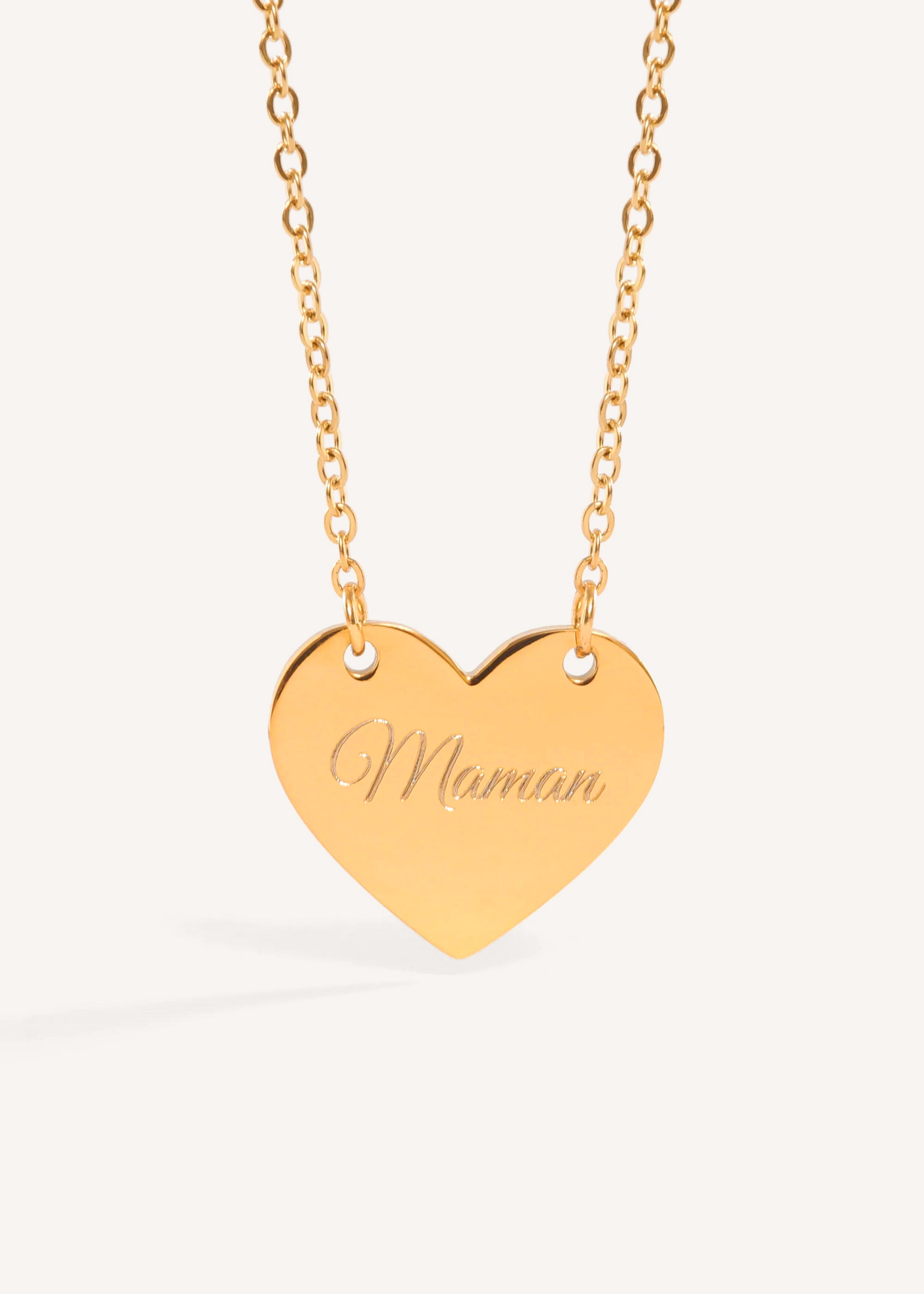 GRAVURE COLLIER COEUR