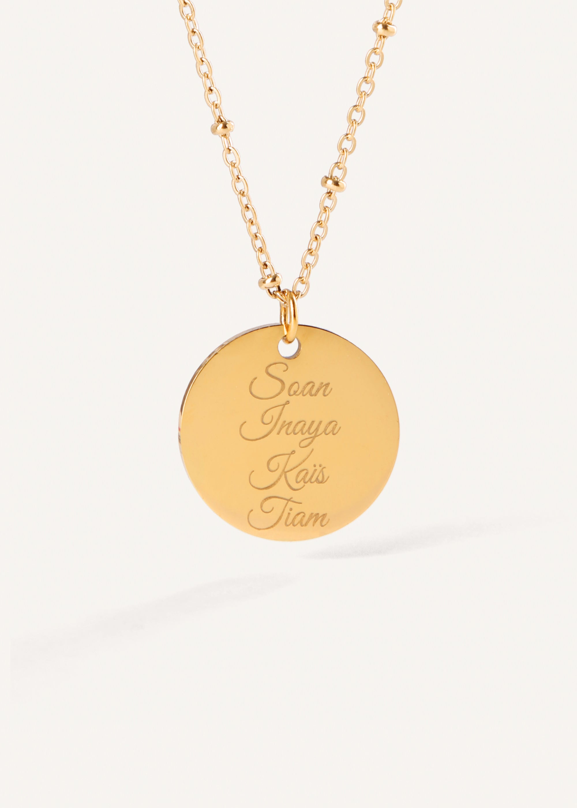 GRAVURE COLLIER OMÉGA