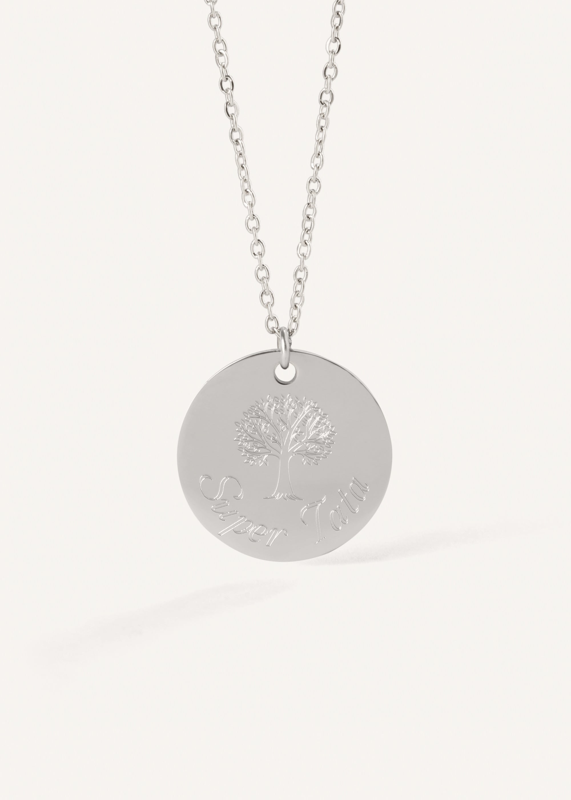 GRAVURE COLLIER ARBRE DE VIE
