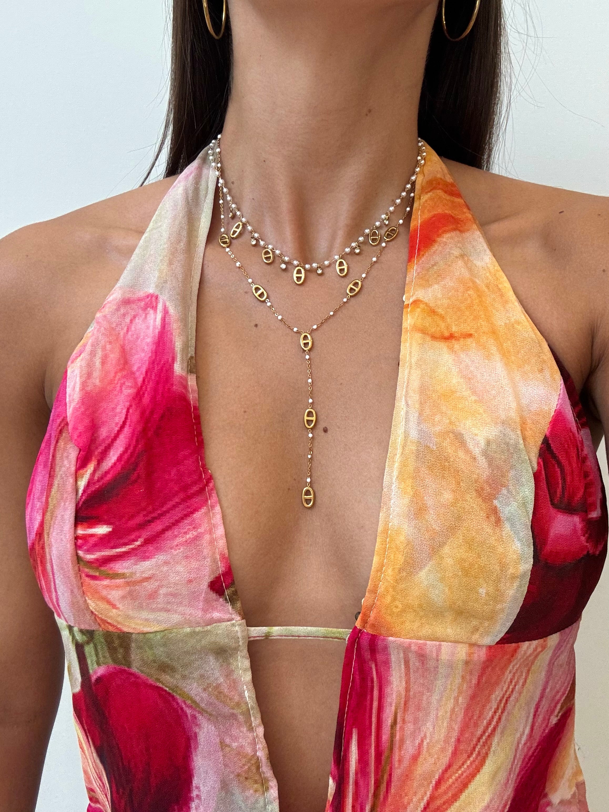 COLLIER NACRE