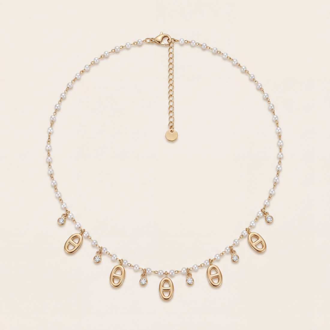 COLLIER NACRE