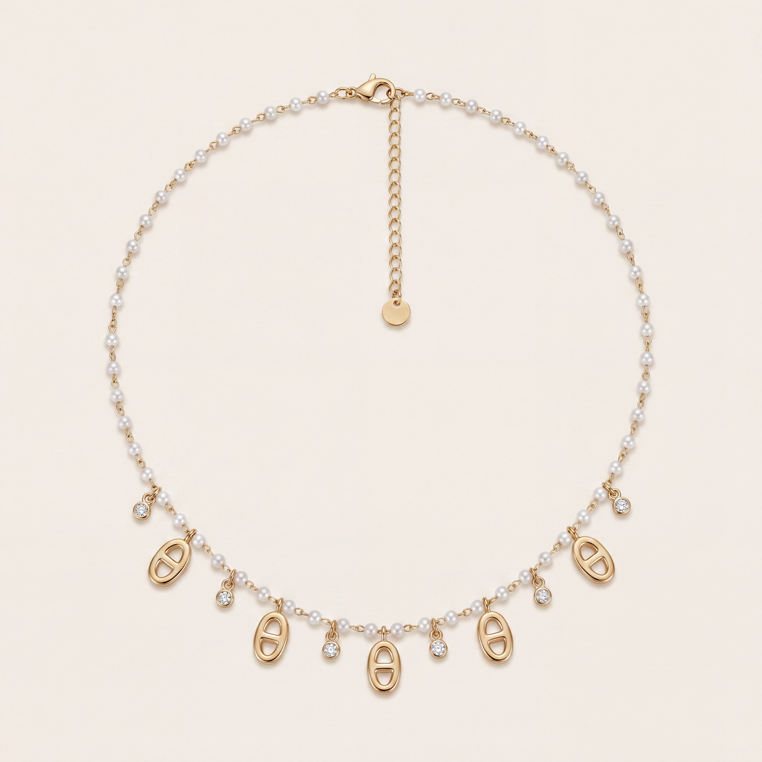 COLLIER NACRE