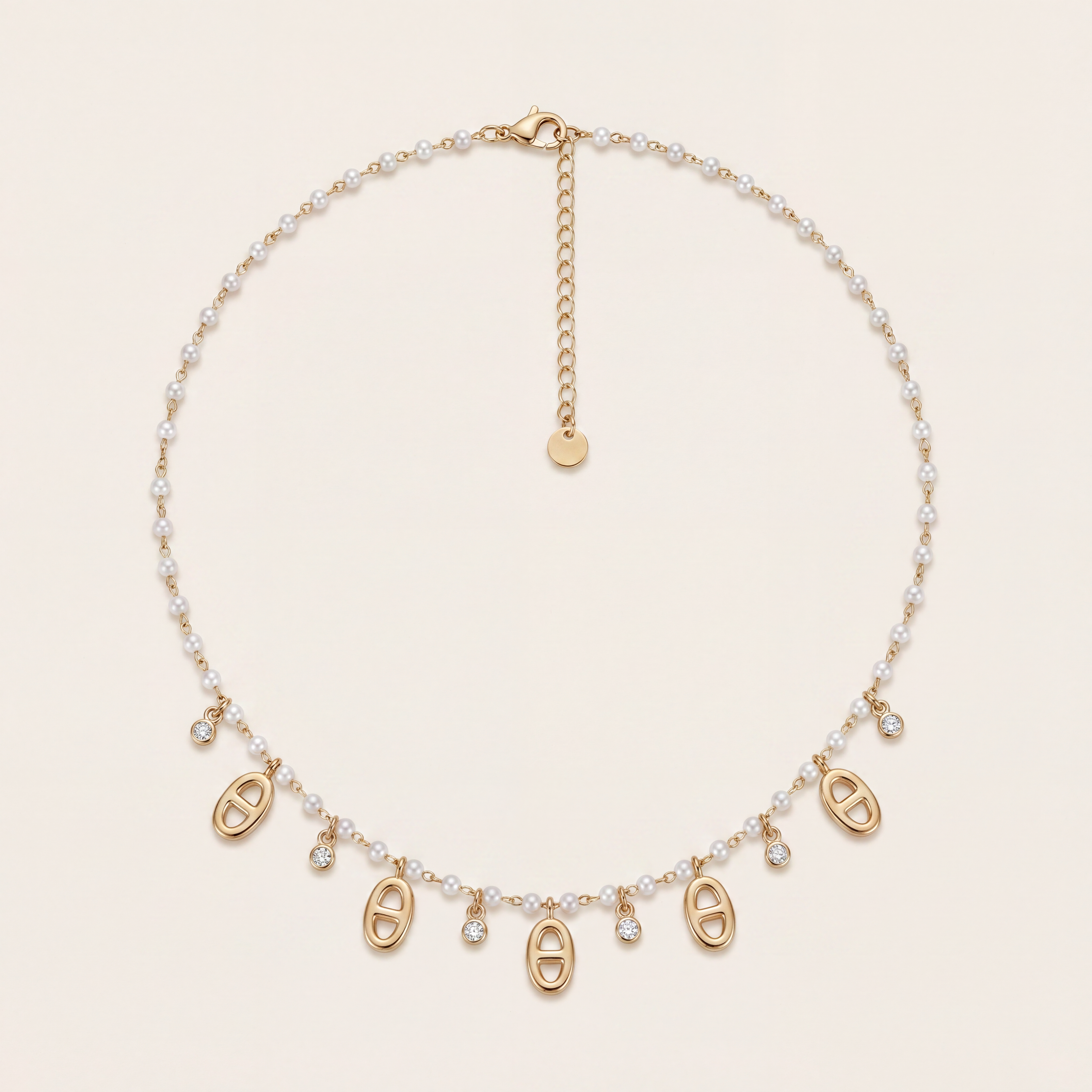 COLLIER NACRE