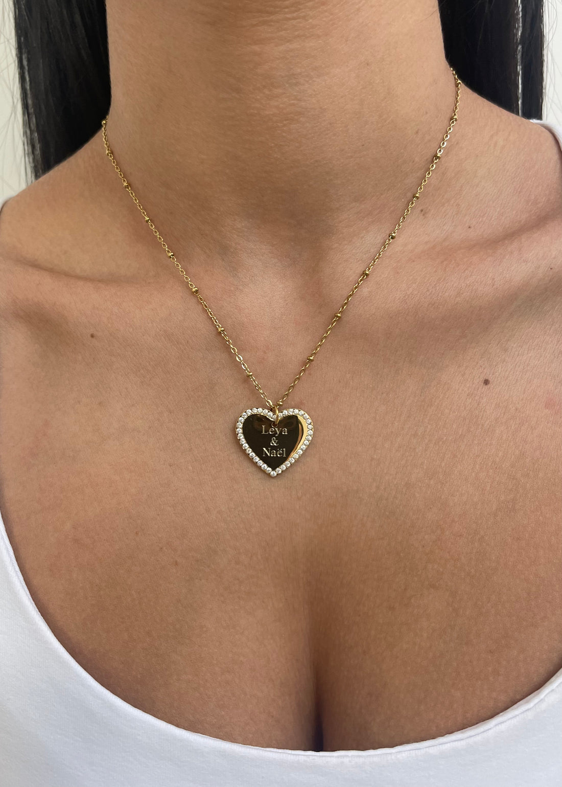 GRAVURE COLLIER AMORE