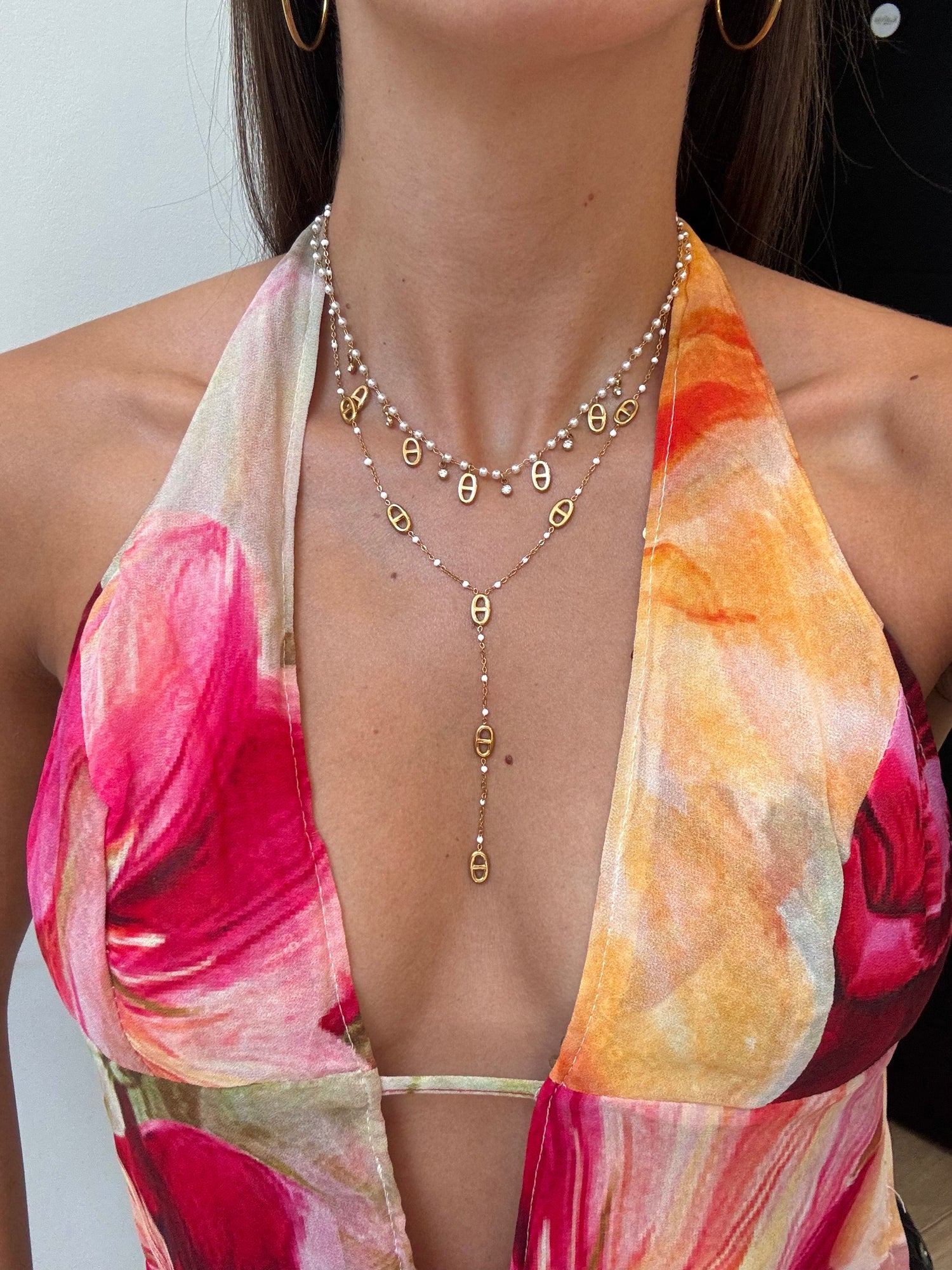 COLLIER NACRE